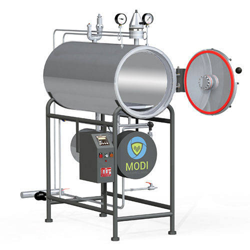 Semi-Automatic Cylindrical Steam Sterilizer