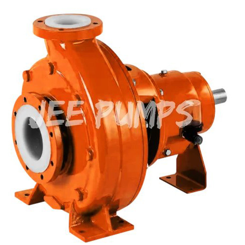 Orange Teflon Lined Process Pumps