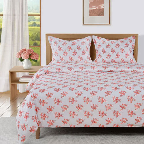 Pastel Colours Peach Elegance Duvet Cover Design 92