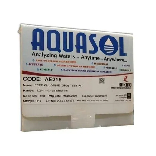 Aquasol AE215 Free Chlorine Test Kit
