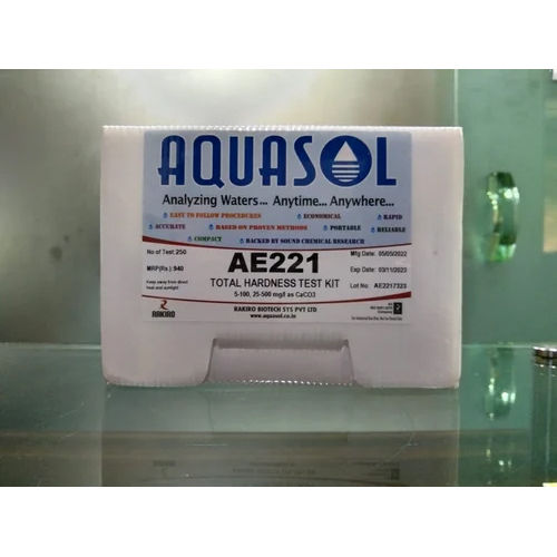 White Aquasol Ae221 Hardness Test Kit