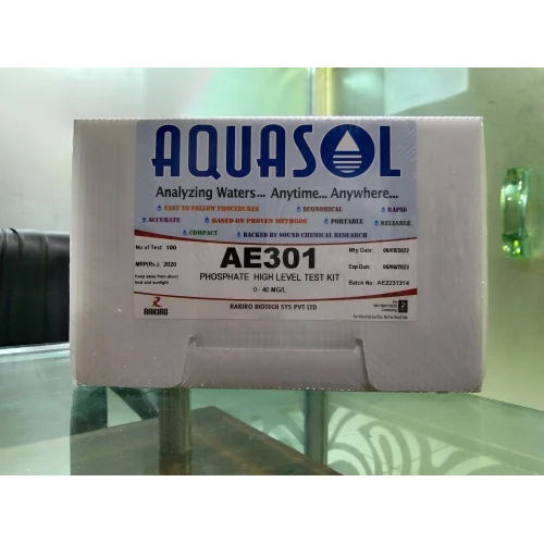 White Ae301 Aquasol Phosphate Test Kit