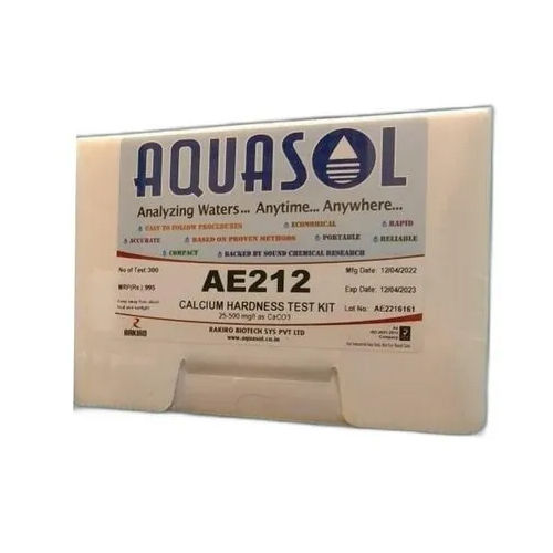 Plastic Ae212 Calcium Hardness Test Kit