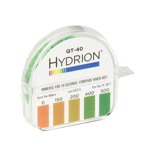 Hydrion QT-40 Test Paper