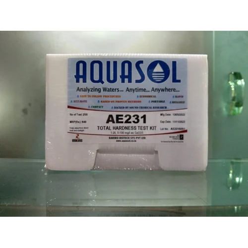 Aquasol AE231 Hardness Test Kit