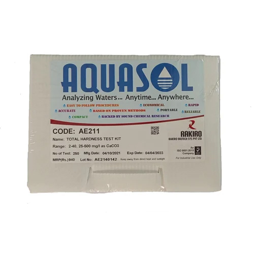 Aquasol AE211 Total Hardness Test Kit