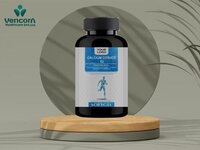 Calcium Citrate - Softgel Capsule | Promote Bone Health, Joint Flexibility, And Muscle Power