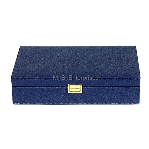 SGB04BLU Leather Sunglasses Box