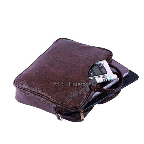 FLLB07AZIPBR Laptop Messenger Bag