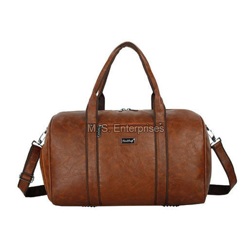 LDB03PLSPKTRUST Hard Craft Textured PU Leather Stylish Duffle Bag
