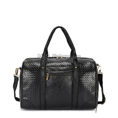 LDB05CHTYSPKTBL BUCKSKIN PU Leather Stylish Duffle Bags