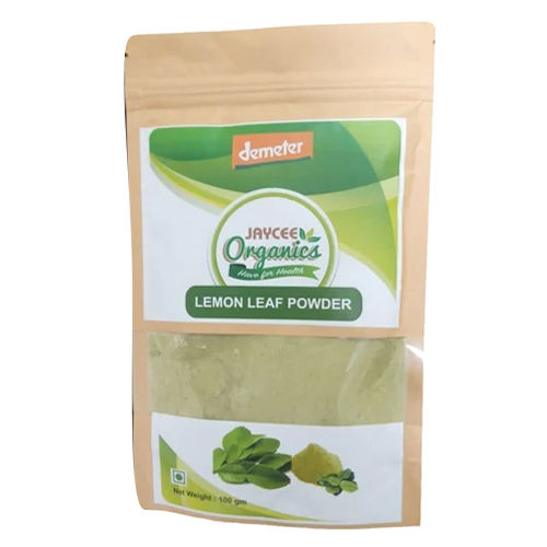 Organic Lemon Leaf Powder Direction: As Suggested