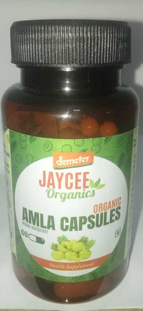 Organic Amla Capsules - Age Group: For Adults
