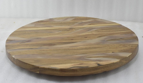 20  Inch Wooden Round Lazy Susan