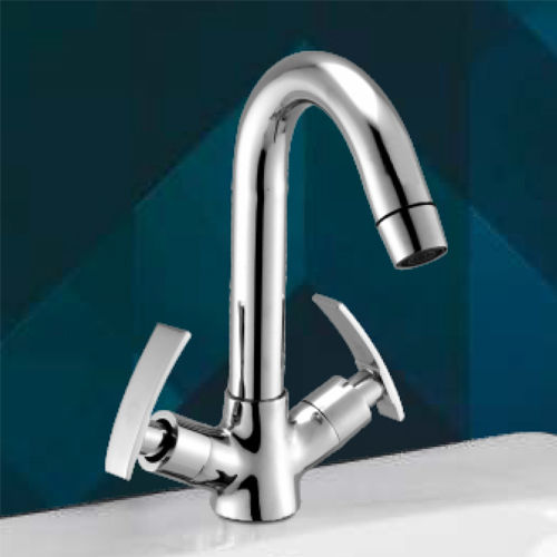 Silver Nova Collection Center Hole Basin Mixer