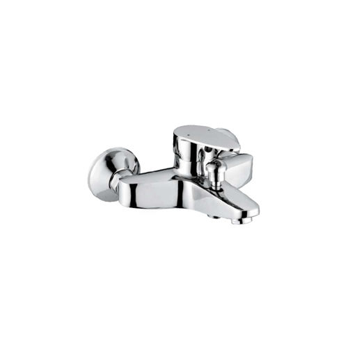 Silver Roma Single Lever Wall Mounted Mixer