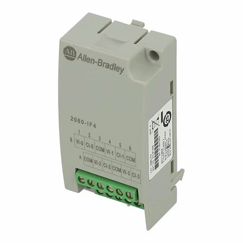 Rockwell Automation 2080-IF4 Analog Plug-in Module 2080IF4, For Industrial