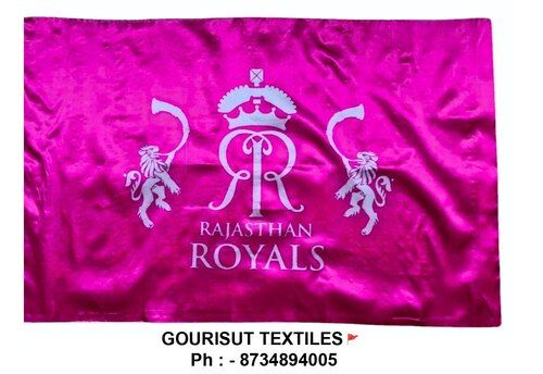 Polyester Rajasthan Royals Flag