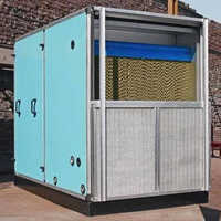 Cellulose Pad Air Cooling Unit - Color: Silver