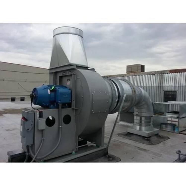 Industrial Ventilation System - Color: Gray
