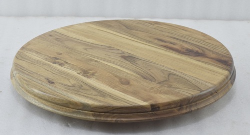 18 Inch Wooden Lazy Susan Original Finish - Color: Different Colors Available