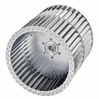 Metallic Fan Impeller - Color: Silver