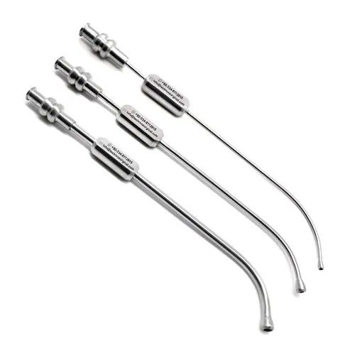Stainless Steel Suction Cannula