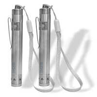 Round Moon Shape LED Flashlight Torch