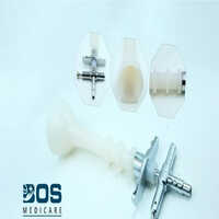 Silicone Vacuum Cup - 6 Inch Length, 60 Mm Size, White Color | Portable Manual Use For Medical Applications