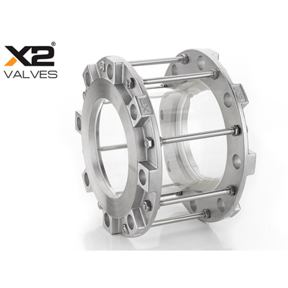 Full View Sight Glass Flange End Indicator - Application: Suitable For Standard Industrial Applications