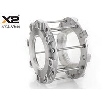 Full View Sight Glass Flange End Indicator - Application: Suitable For Standard Industrial Applications
