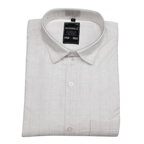 Different Available Mens Printed White Shirt