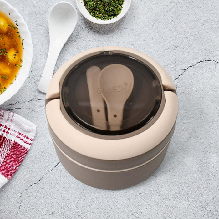 GANESH CRESTA FOOD INSULATED AIRTIGHT LEAK-PROOF LUNCH BOX