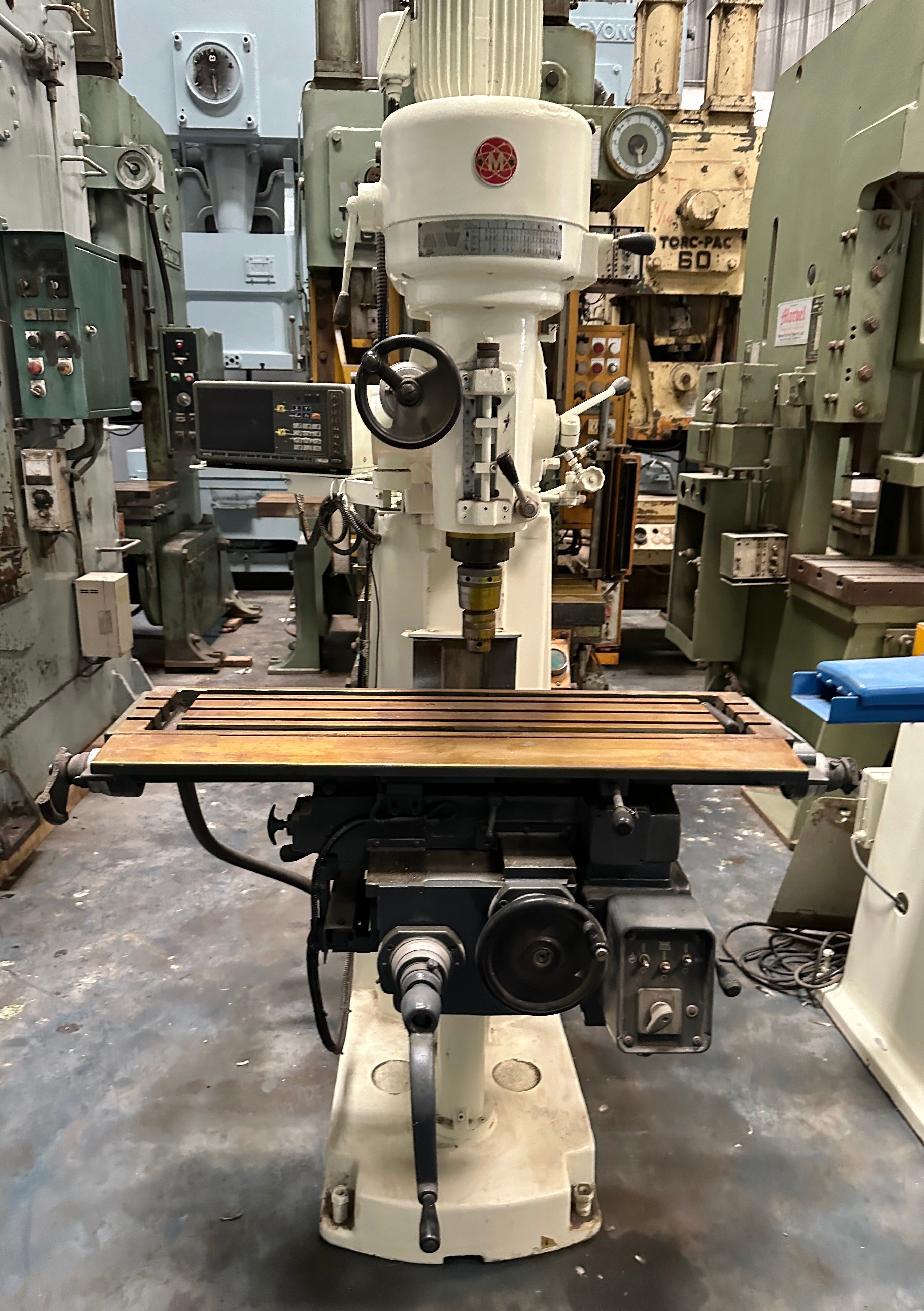 1383 MATSURA VERTICAL TURRET MILLING MACHINE