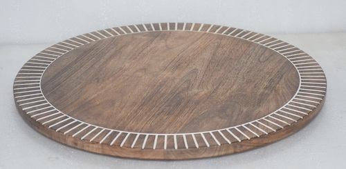 Wooden Decorative Lazy Susan - Color: Different Colors Available