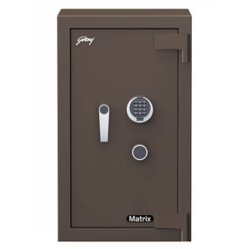 Matrix 3016 V5 EL with Premium Interiors (94L) Godrej Digital with Key Lock Burglar Resistant Safe