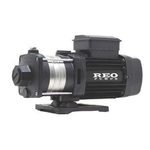 Black Multistage Horizontal Pump