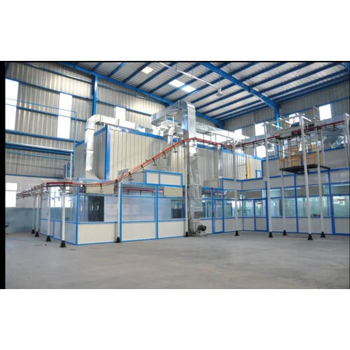 Automatic Conveyorized Liquid Painting Plant
