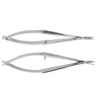 Vannas Scissor - Stainless Steel Forceps, Manual Use In Hospitals, Sterilized Medical Grade