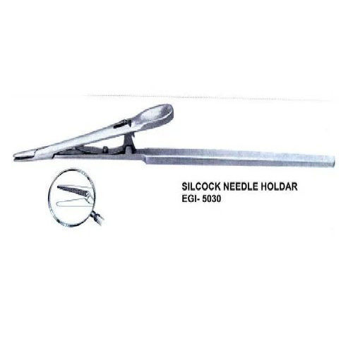 Silcock Needle Holder - Material: Stainless Steel