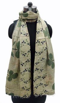 Vintage Cotton Kantha Allover Scarfs