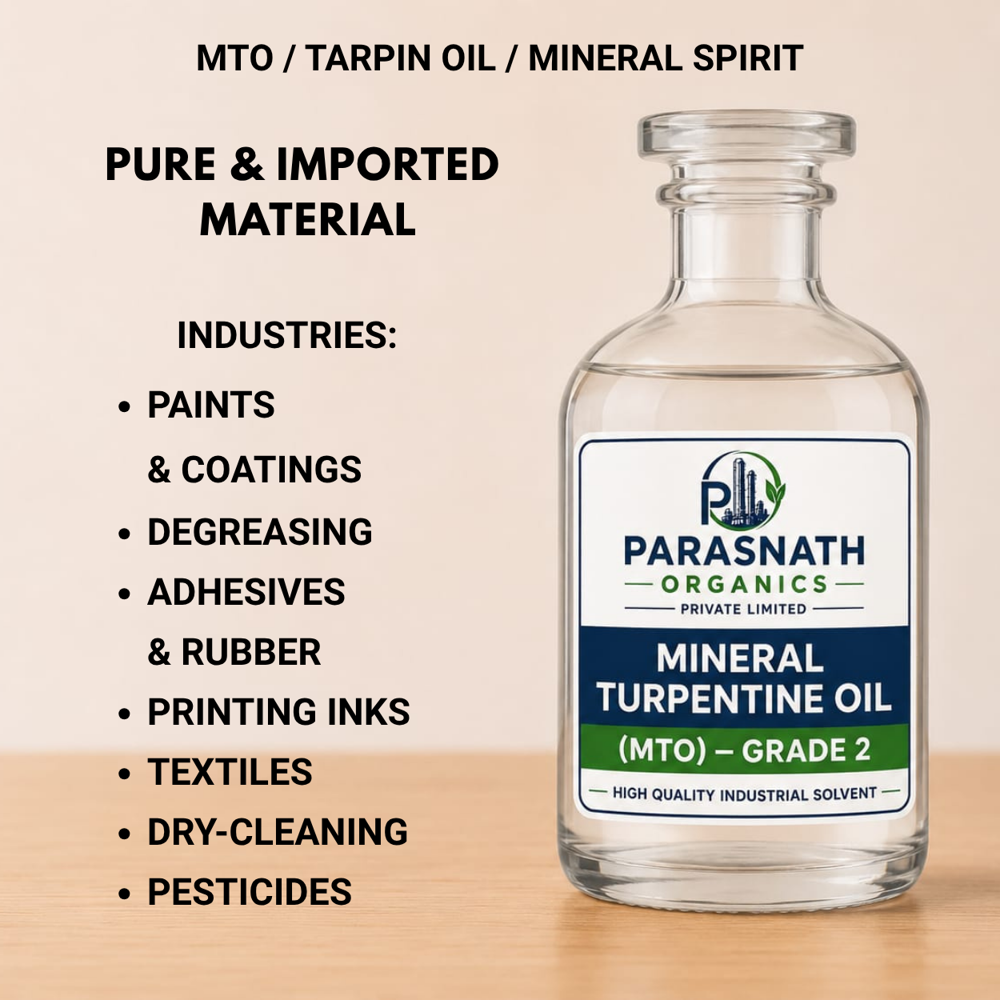 Pure Mineral Turpentine Oil G 2 - Color: White