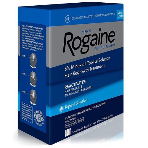 Minoxidil Men's Rogaine  Hair Loss and Hair Regrowth