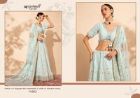 BIG FLAIR LEHENGAS WITH SEQUIN PARTY WEAR FANCY EMBROIDERED