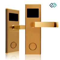 Hotel Room Lock Security Systems - Color: Silver / Gold