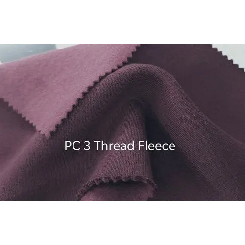 PC Three Thread Fleece Fabrics