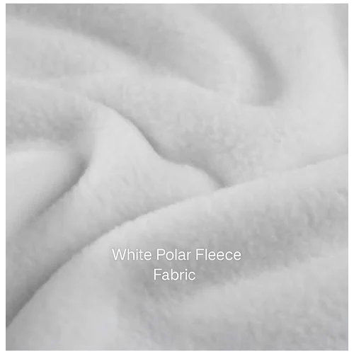 White Fleece Fabric