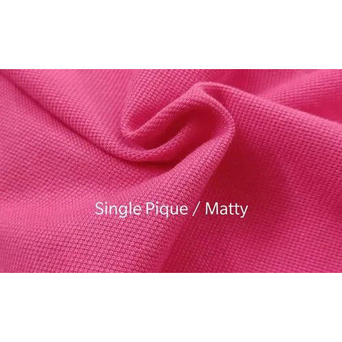 Single Pique Knitted Fabric