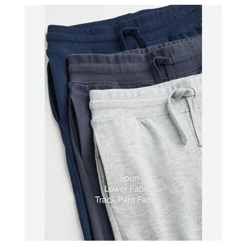 Spun Lower Track Pant Fabric