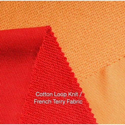 Cotton Loop Knit Knitted Fabric